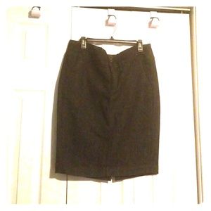 Dark blue denim skirt brand new (no tags)